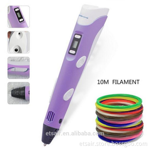Kid's Painting Toys 3D Paper 3D Printer Diy Usb Touch Pen,3D printer pen/3D Pen